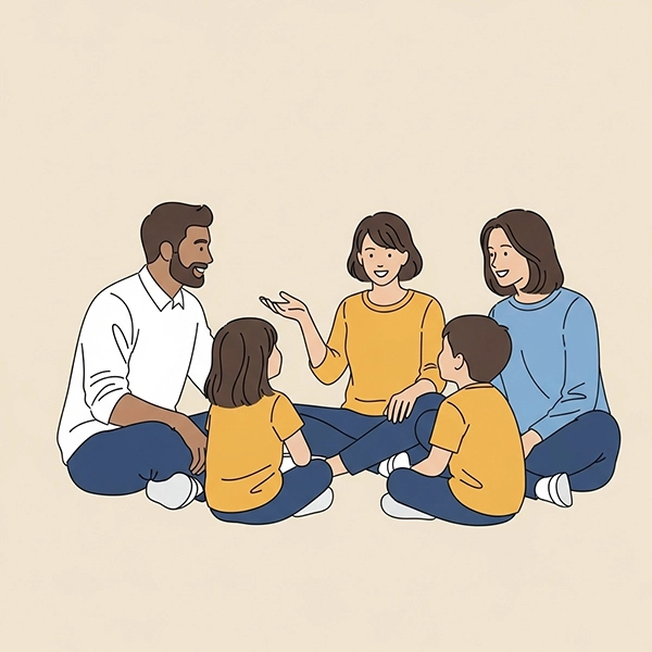 گفت‌وگو در خانواده: مهارت‌ها، اثرات و راهکارهای عملی