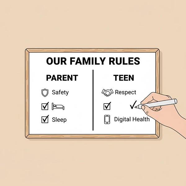برخورد با نوجوان: انعطاف‌پذیری همراه با مرزبندی و همدلی