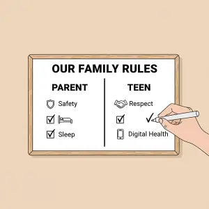 برخورد با نوجوان: انعطاف‌پذیری همراه با مرزبندی و همدلی