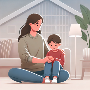 در شرایط استرس زا کنار کودکمان بمانیم